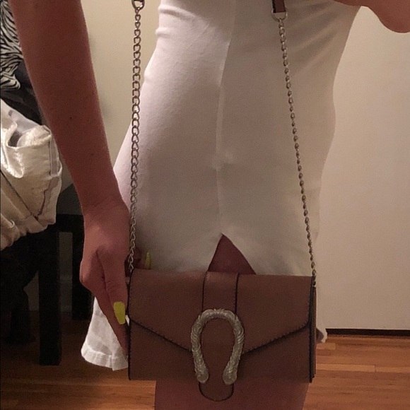 Blush pink crossbody purse - Picture 4 of 4